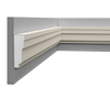 Profil multifonctionnel LP 027 en styrodur, idéal pour l'isolation thermique et l'étanchéité.