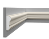 Moulure multifonctionnelle LP 066 en styrodur pour finitions intérieures et extérieures.
