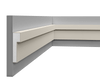 Moulure multifonctionnelle LP 068 en styrodur, finition moderne et élégante.