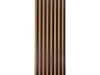 Lamelle murale en chêne classique, finition naturelle, longueur 270 cm.