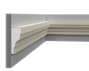 Corniche LP 227 en polystyrène extrudé, vue extérieure.