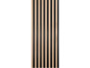 Transformez votre espace avec Lamelli Largo L0302 en chêne clair - Plinthes, cimaises, et panneaux 3D pour une décoration murale élégante et moderne.