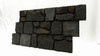 Panneau PU Granite Shadow 149 x 74 cm, pose murale en intérieur moderne