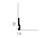 Plinthe QS009 Dartank design epure finition soignee pose facile renovation moderne