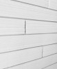 Carreau de façade Niva blanc 5,4 x 54 cm, design moderne et élégant