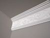 Corniche en ProFoam mate blanc, finition lisse et épurée, idéale pour un intérieur moderne.