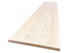 Détail du plateau en épicéa rustique – texture du bois et joints précis