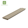 Lambris en pin thermo traité 1,9 x 9 cm, finition gris urbain brossé UTS+ AB – vue de face.