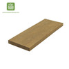 Plancher Tanimbuca 2,1 x 14,5 cm, classe FAS, profil lisse, non traité – vue de face.