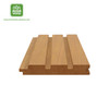 Vue de face du parquet thermo Abachi (Ayous) 2,1 × 14,3 cm, 3 losanges naturel.