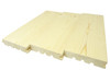 Plancher épicéa scandinave 2,8 × 14,6 cm, classe AB, rainure et languette – vue de face détaillée