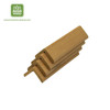 Angle en pin thermo 4×4 cm, longueur 2,50 m, qualité AB – détail de la section et finition