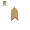 Angle en pin thermo 4×4 cm, longueur 2,50 m, qualité AB – pose et application illustrative