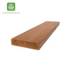 Vue latérale de la planche thermo-traitée en pin AB 2,6 x 14 cm S4S