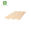 Vue latérale triple du parquet épicéa scandinave Softline, 14 mm x 12,1 cm, classe AB
