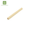 Quart de rond convexe en pin, 2 × 2 cm, 2,5 m – vue produit isolé