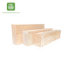 Bois de charpente épicéa 16×36 cm BSH GL24 Si S4S – Détail des extrémités et marquage CE