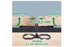 Vis de ventilation terrasse SPAX AIR, longueur 4,5-6,5 cm, boîte de 40 pièces.