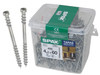 Vis SPAX WIROX 4,5 x 6 cm TORX T20 – emballage de 250 pièces pour terrasse