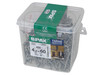Vis SPAX WIROX 4,5 x 6 cm TORX T20 – détail du filetage et de la tête Torx