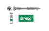 Vis à bois inox A2 4,5 x 6 cm TORX 20 pour terrasse et façade – paquet de 100