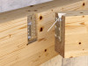 Application du connecteur UV-T dans une structure en bois – Assemblage invisible