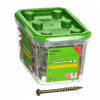 Vis à bois ESSVE Corrseal C4 5x10 cm, tête TORX 25, paquet de 100 pièces.
