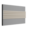 Détail de l’âme en polystyrène du panneau PS 009