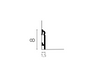 Plinthe DuroFit PF082 blanc – pose et finition sur sol stratifié