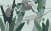 Papier peint Jungle Stories: Lazy