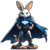 Papier peint autocollant Agent Hare