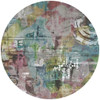 Papier peint cercle Loft Style 3