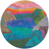 Papier peint cercle Stone Flow 4