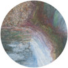 Papier peint cercle Aurora Mist 3