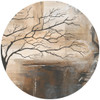 Papier peint cercle Shadow Crown