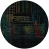 Papier peint cercle Lost In Matrix 2