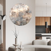 Papier peint cercle Canvas District