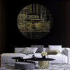 Papier peint cercle Lost In Matrix