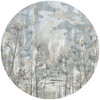 Papier peint cercle Velvet Dusk 3