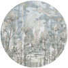 Papier peint cercle Velvet Dusk 3