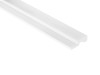 Extrémité droite blanche Medio L0201R, 270 cm, finition lisse