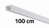 Set de Tringles Rideaux D150 : Double Système d'Accrochage