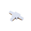 Connector for rails mono-phase type T white - LED GD9566