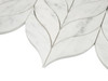 Mosaïque Calamus blanc de Carrare