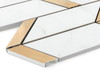 Carrelage mural Hillson Carrara GP Or Blanc