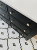 Carrelage Mini Hexagone Rombdance Noir mat