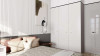 Lamelle murale Largo L0301 270 cm, finition blanc mat, design épuré et moderne.