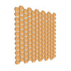 Mosaïque Mini Hexagone Or mat