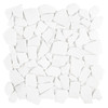 Mosaïque Mid Don Marbre Blanc Naturel