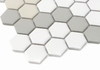 Carrelage Mini boussole hexagonale mate